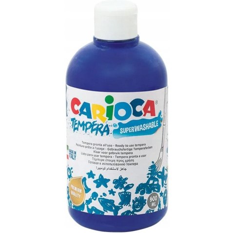 Farba TEMPERA granatowa CARIOCA 500ml 170-2277 Farba TEMPERA granatowa CARIOCA 500ml 170-2277