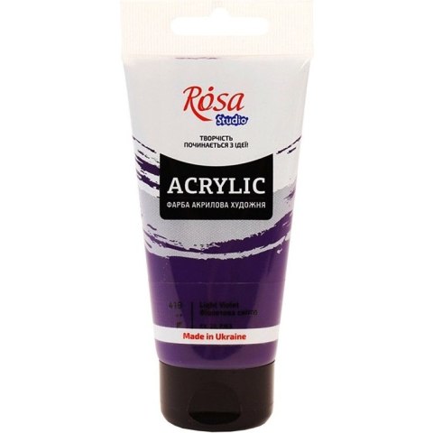 Farba akrylowa Rosa Studio 75ml LIGHT VIOLET 419 Farba akrylowa Rosa Studio 75ml LIGHT VIOLET 419