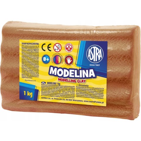 Modelina 1 kg brązowa 304111002 ASTRA Modelina 1 kg brązowa 304111002 ASTRA