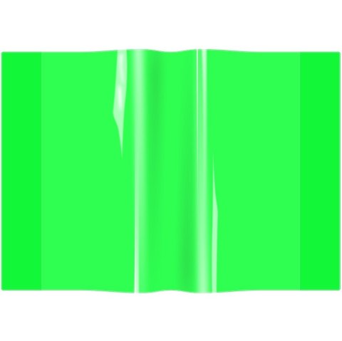 Okładka zeszytowa A4 pvc neon zielony (10) OZN-A4-03 BIURFOL