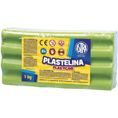 Plastelina 1kg seledynowa 303111017 ASTRA Plastelina 1kg seledynowa 303111017 ASTRA