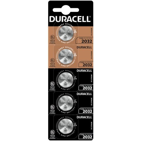 Bateria DURACELL CR2032/DL2032/ECR2032 litowa blister (5szt) Bateria DURACELL CR2032/DL2032/ECR2032 litowa blister (5szt)