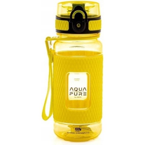 Bidon AQUA PURE neon yellow 400ml 511023009 ASTRA Bidon AQUA PURE neon yellow 400ml 511023009 ASTRA