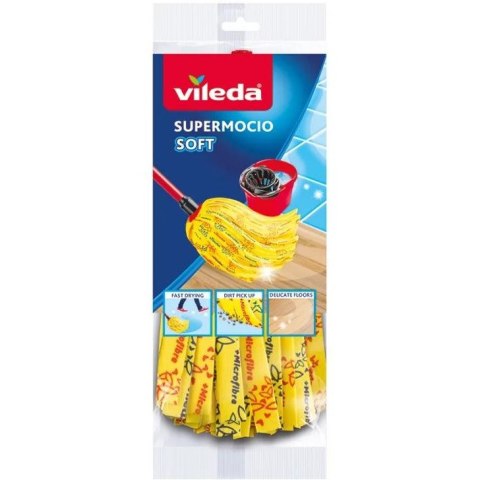 Mop paskowy zapas VILEDA Super Mocio Soft V128263 Mop paskowy zapas VILEDA Super Mocio Soft V128263