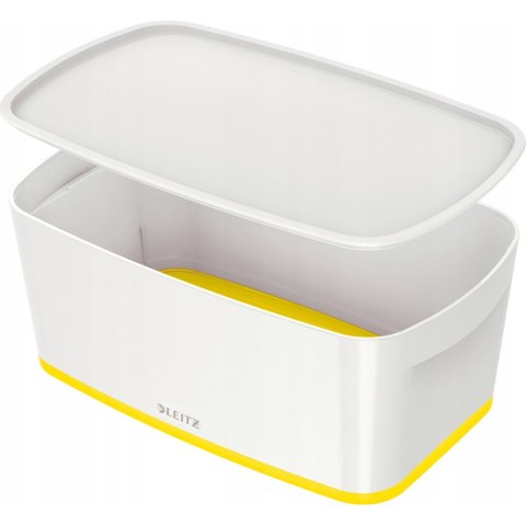 MyBox mały z pokrywką, biało-żółty LEITZ 52291016 MyBox mały z pokrywką, biało-żółty LEITZ 52291016