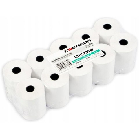 Rolki termiczne 60x30m 10szt EMERSON rt06030wkbpaf BPA FREE bez bisfenolu Rolki termiczne 60x30m 10szt EMERSON rt06030wkbpaf BPA FREE bez bisfenolu