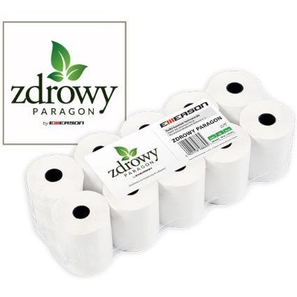 Rolki termiczne 60x30m 10szt EMERSON rt06030wkff zdrowy paragon Rolki termiczne 60x30m 10szt EMERSON rt06030wkff zdrowy paragon