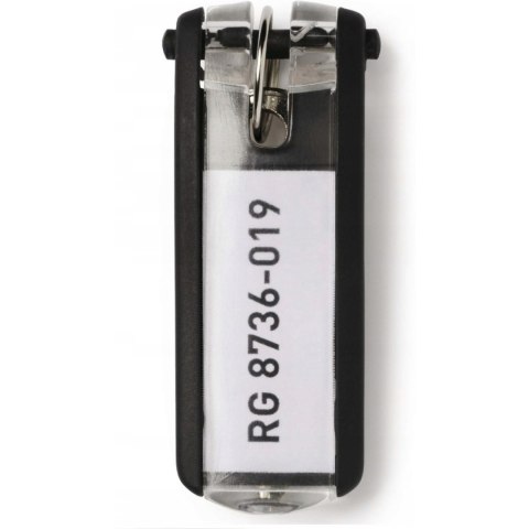 Zawieszki do kluczy (6szt.) czarne 195701 DURABLE KEY CLIP Zawieszki do kluczy (6szt.) czarne 195701 DURABLE KEY CLIP