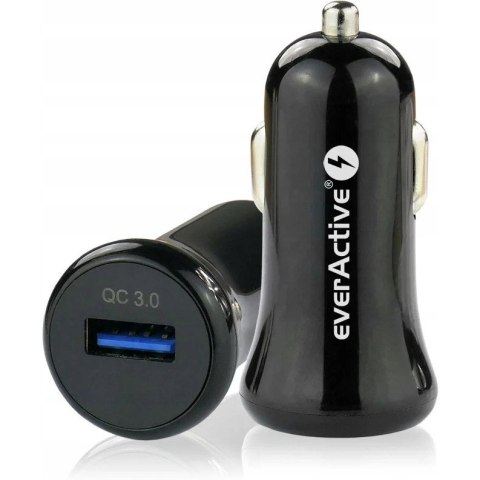 Ładowarka samochodowa USB 3.0 18W EVERACTIVE (CC-10) Ładowarka samochodowa USB 3.0 18W EVERACTIVE (CC-10)