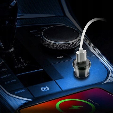 Ładowarka samochodowa USB 3.0 18W EVERACTIVE (CC-10) Ładowarka samochodowa USB 3.0 18W EVERACTIVE (CC-10)