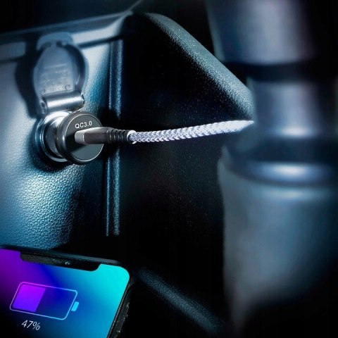 Ładowarka samochodowa USB 3.0 18W EVERACTIVE (CC-10) Ładowarka samochodowa USB 3.0 18W EVERACTIVE (CC-10)