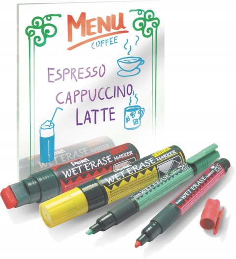 Marker kredowy SMW26-F pomarańczowy PENTEL Marker kredowy SMW26-F pomarańczowy PENTEL