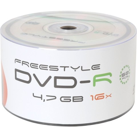 Płyta DVD-R 4,7GB FREESTYLE 16x spindel (50szt) (41990) Płyta DVD-R 4,7GB FREESTYLE 16x spindel (50szt) (41990)