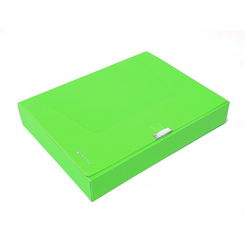 Teczka A4 BOX PP NEON ZIELONY 0410-0090-04 PANTA PLAST Teczka A4 BOX PP NEON ZIELONY 0410-0090-04 PANTA PLAST