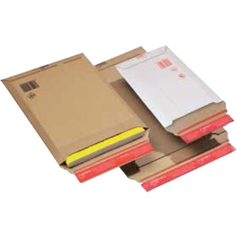 Koperty tekturowe brązowe HK 290x400x-50/303x413mm 100szt 90100737 NC COLOMPAC Koperty tekturowe brązowe HK 290x400x-50/303x413mm 100szt 90100737 NC COLOMPAC
