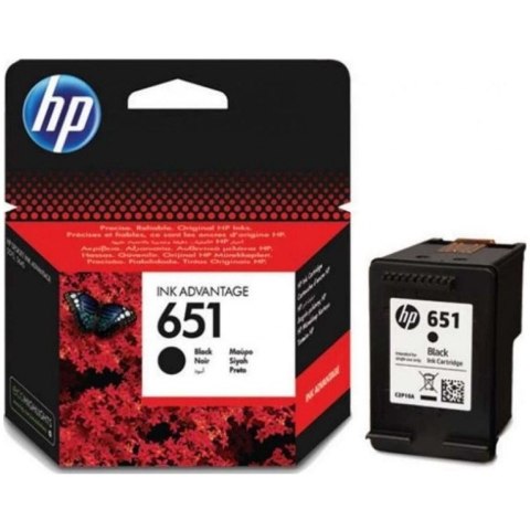 Tusz HP 651 (C2P10AE) czarny 600str DeskJet 5645 Tusz HP 651 (C2P10AE) czarny 600str DeskJet 5645
