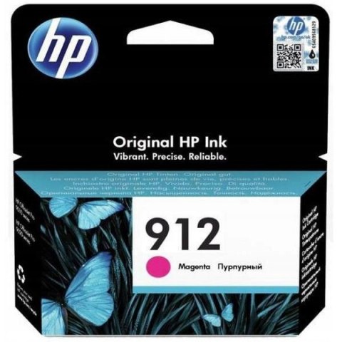 Tusz HP 912 (3YL78AE) purpurowy 315str Tusz HP 912 (3YL78AE) purpurowy 315str