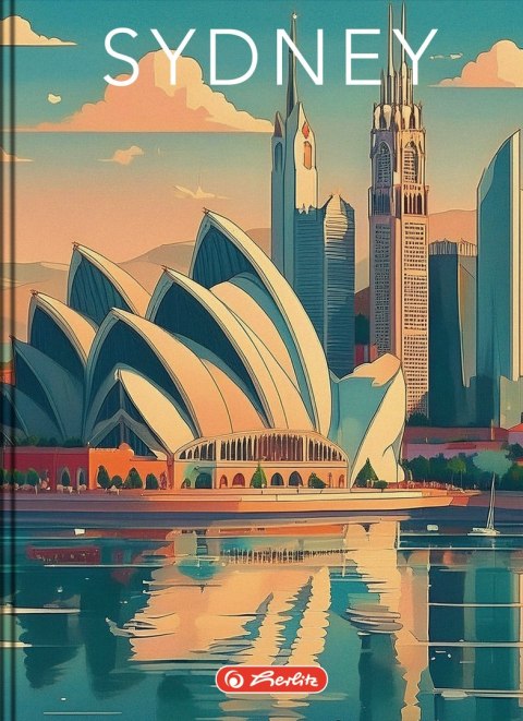 Brulion B5 160k kratka z marginesem RETRO CITY 400196853 HERLITZ Brulion B5 160k kratka z marginesem RETRO CITY 400196853 HERLITZ