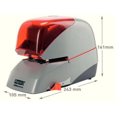Zszywacz elektryczny Supreme 5080e srebrny 80 kartek RAPID 20993411 Zszywacz elektryczny Supreme 5080e srebrny 80 kartek RAPID 20993411
