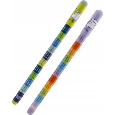 Długopis wymazywalny Tabliczka mnożenia 0,5mm niebieski HA 4120 01TM-3 Happy Color Długopis wymazywalny Tabliczka mnożenia 0,5mm niebieski HA 4120 01TM-3 Happy Color