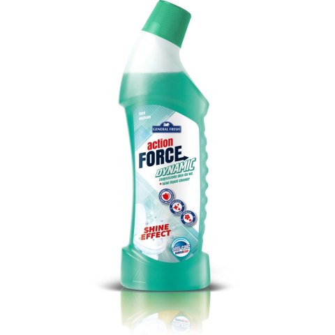 Płyn do WC 1000ml zagęszczony mięta ACTION FORCE GENERAL FRESH Płyn do WC 1000ml zagęszczony mięta ACTION FORCE GENERAL FRESH