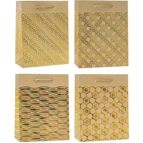 Torebka prezentowa 18x23x8cm TG-23055-HS-A5 ROZETTE Torebka prezentowa 18x23x8cm TG-23055-HS-A5 ROZETTE