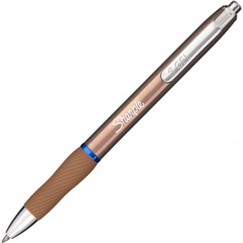 Długopis żelowy S-GEL METAL ZŁOTY 0,7mm niebieski SHARPIE Długopis żelowy S-GEL METAL ZŁOTY 0,7mm niebieski SHARPIE
