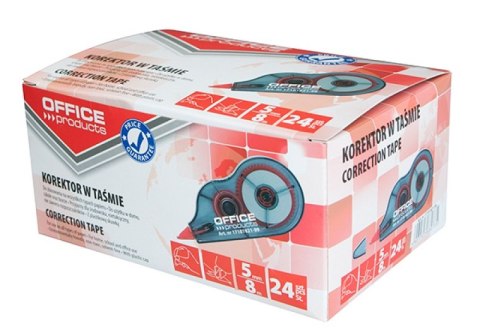 Korektor w taśmie 5mm x8m myszka 17101821-99 OFFICE PRODUCTS Korektor w taśmie 5mm x8m myszka 17101821-99 OFFICE PRODUCTS