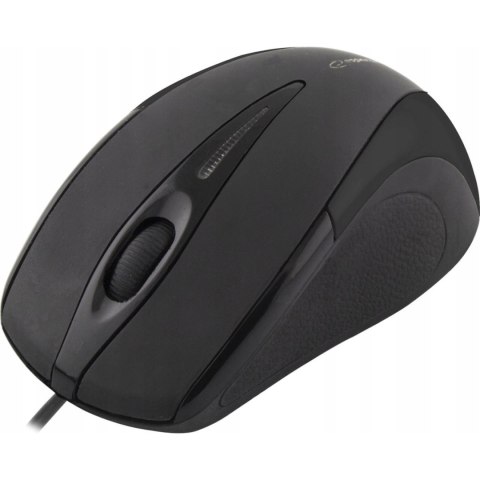 Mysz optyczna SIRIUS 3D USB czarna EM102K ESPERANZA Mysz optyczna SIRIUS 3D USB czarna EM102K ESPERANZA