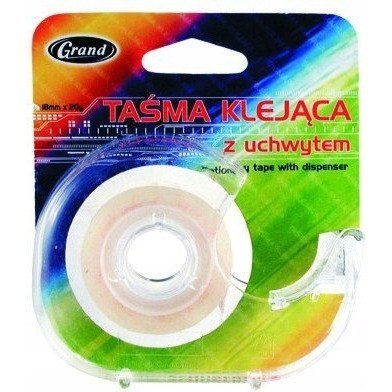 Taśma klejąca GRAND 18x20 z dysp 130-1288 Taśma klejąca GRAND 18x20 z dysp 130-1288