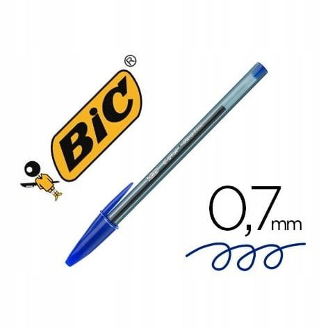 Długopis CRISTAL EXACT niebieski 0,7mm 992605 BIC Długopis CRISTAL EXACT niebieski 0,7mm 992605 BIC