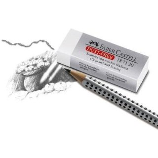 Gumka plastikowa mała DUST FREE 187130 FABER-CASTELL