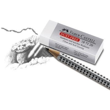 Gumka plastikowa mała DUST FREE 187130 FABER-CASTELL Gumka plastikowa mała DUST FREE 187130 FABER-CASTELL