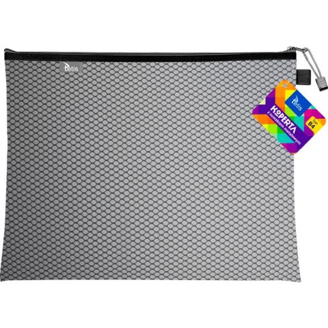 Koperta B4 z suwakiem metalowym CZARNA BT607-V TETIS Koperta B4 z suwakiem metalowym CZARNA BT607-V TETIS
