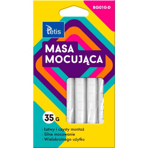 Masa mocująca 35g BIAŁA BG010-D TETIS Masa mocująca 35g BIAŁA BG010-D TETIS