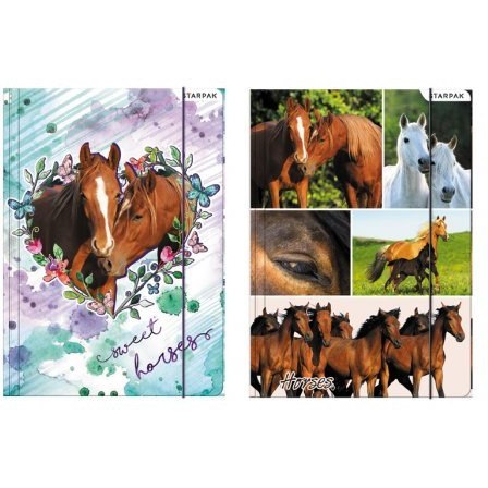 Teczka z gumką A4 STK SWEET HORSES 298952 STARPAK Teczka z gumką A4 STK SWEET HORSES 298952 STARPAK