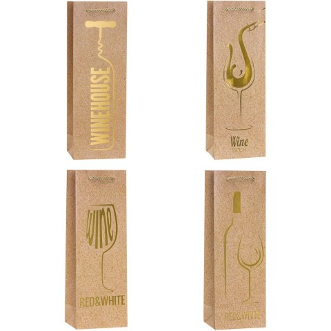 Torebka prezentowa 12x36x9cm TBF-24013-HS-BB ROZETTE Torebka prezentowa 12x36x9cm TBF-24013-HS-BB ROZETTE