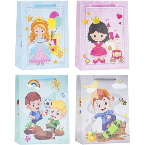 Torebka prezentowa 26x32x10cm TD-22068-A4 ROZETTE Torebka prezentowa 26x32x10cm TD-22068-A4 ROZETTE