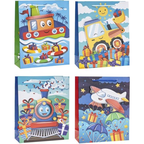 Torebka prezentowa 26x32x10cm TD-23062-HS-A4 ROZETTE Torebka prezentowa 26x32x10cm TD-23062-HS-A4 ROZETTE