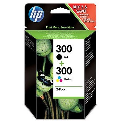 Tusz HP 300 (CN637EE) czarny+kolor D2560/F4280 Tusz HP 300 (CN637EE) czarny+kolor D2560/F4280