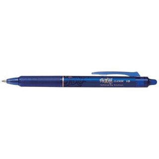 Wymazywalne pióro kulkowe FRIXION CLICKER 1.0 niebieski BLRT-FR10-L PILOT