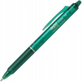 Wymazywalne pióro kulkowe FRIXION CLICKER 1.0 zielony BLRT-FR10-G PILOT