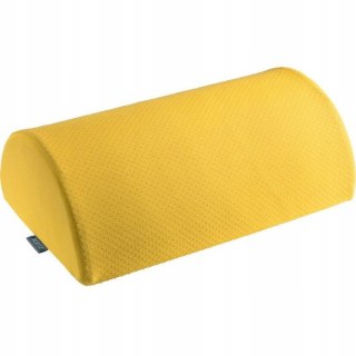 Zestaw Podnóżek żółty 53710019 + Podkładka jasno szara Ergo Cosy 64830085 LEITZ