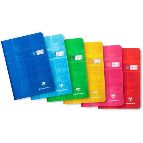 Zeszyt A5 32k kratka 90G 63542AMXC CLAIREFONTAINE Zeszyt A5 32k kratka 90G 63542AMXC CLAIREFONTAINE