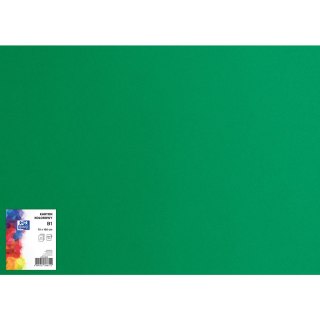Blok karton kolorowy CREATINIO B1 225g 25 arkuszy nr.63 ciemny zielony 400150269 TOP 2000