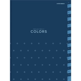 Skorowidz COLORS A5 96K kratka 400169234 TOP 2000