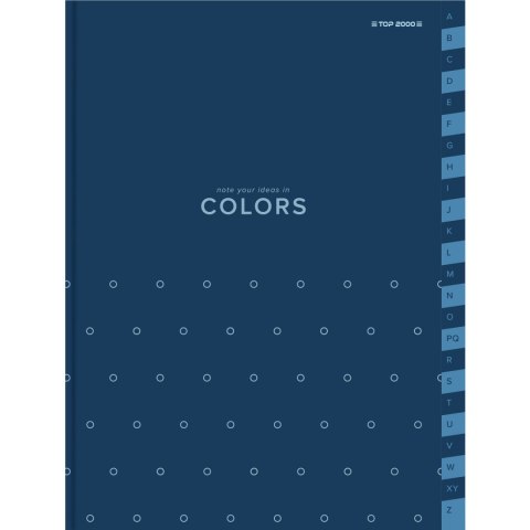 Skorowidz COLORS A5 96K kratka 400169234 TOP 2000