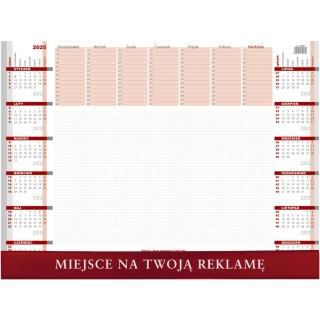 Biuwar z listwą 550x410mm 2026 KB051B Wokół Nas