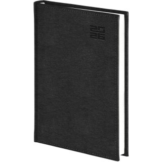Kalendarz A4 Aluminium STANDARD dzienny p.biały 237 A4DB czarny Wokół Nas
