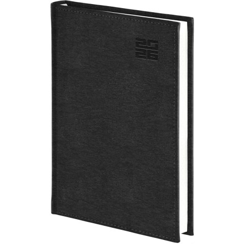 Kalendarz A4 Aluminium STANDARD dzienny p.biały 237 A4DB czarny Wokół Nas